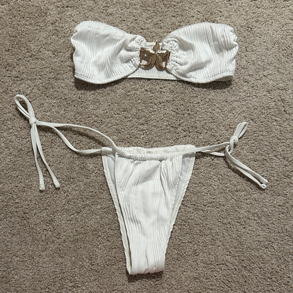 SHEIN White Bikini Set